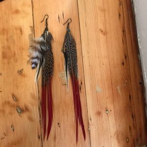 Feather Earings